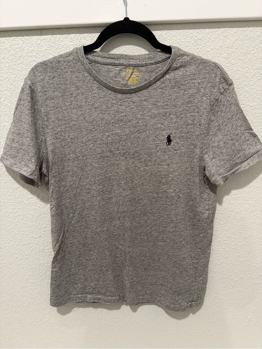 Polo by Ralph Lauren Short Sleeve Crewneck T-Shirt in Heather Gray